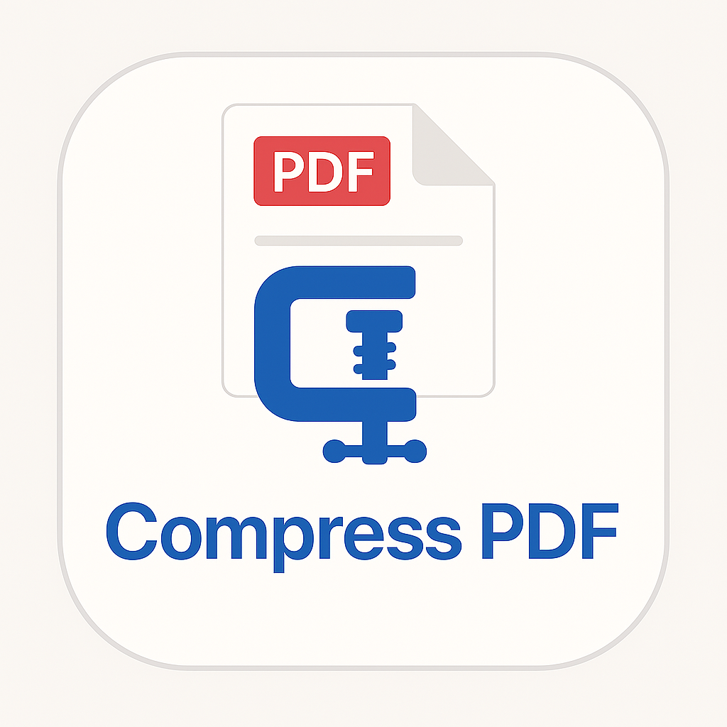 PDF Compressor tool interface for reducing PDF file size quickly and securely