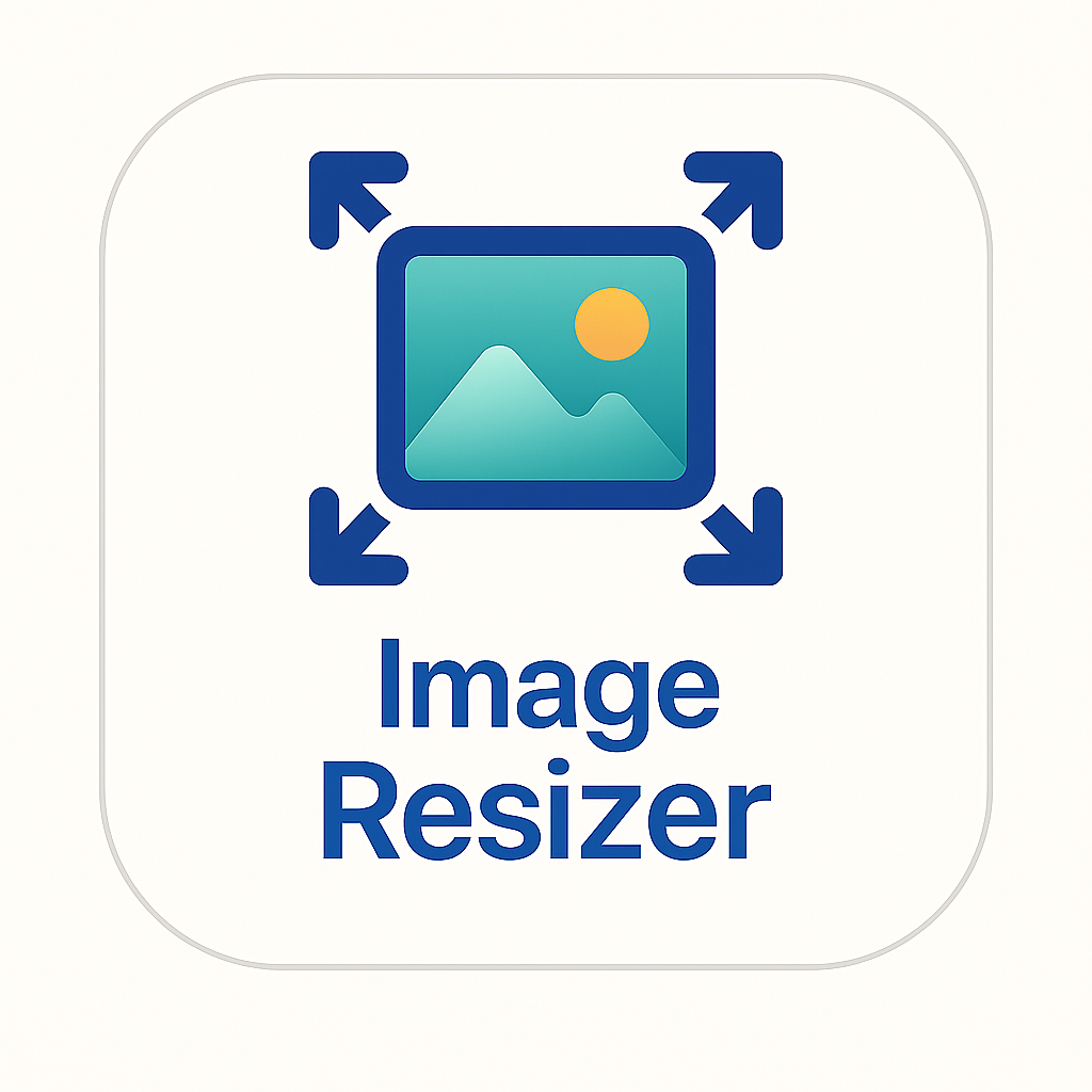 Image Resizer tool interface for quickly resizing images to custom dimensions online