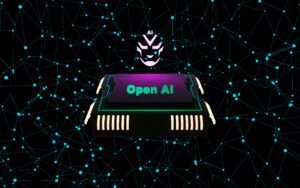 Futuristic digital interface showcasing artificial intelligence and modern technology concepts in 2025