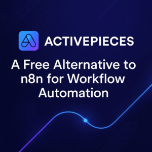Activepieces workflow automation platform dashboard showing easy-to-use no-code automation features