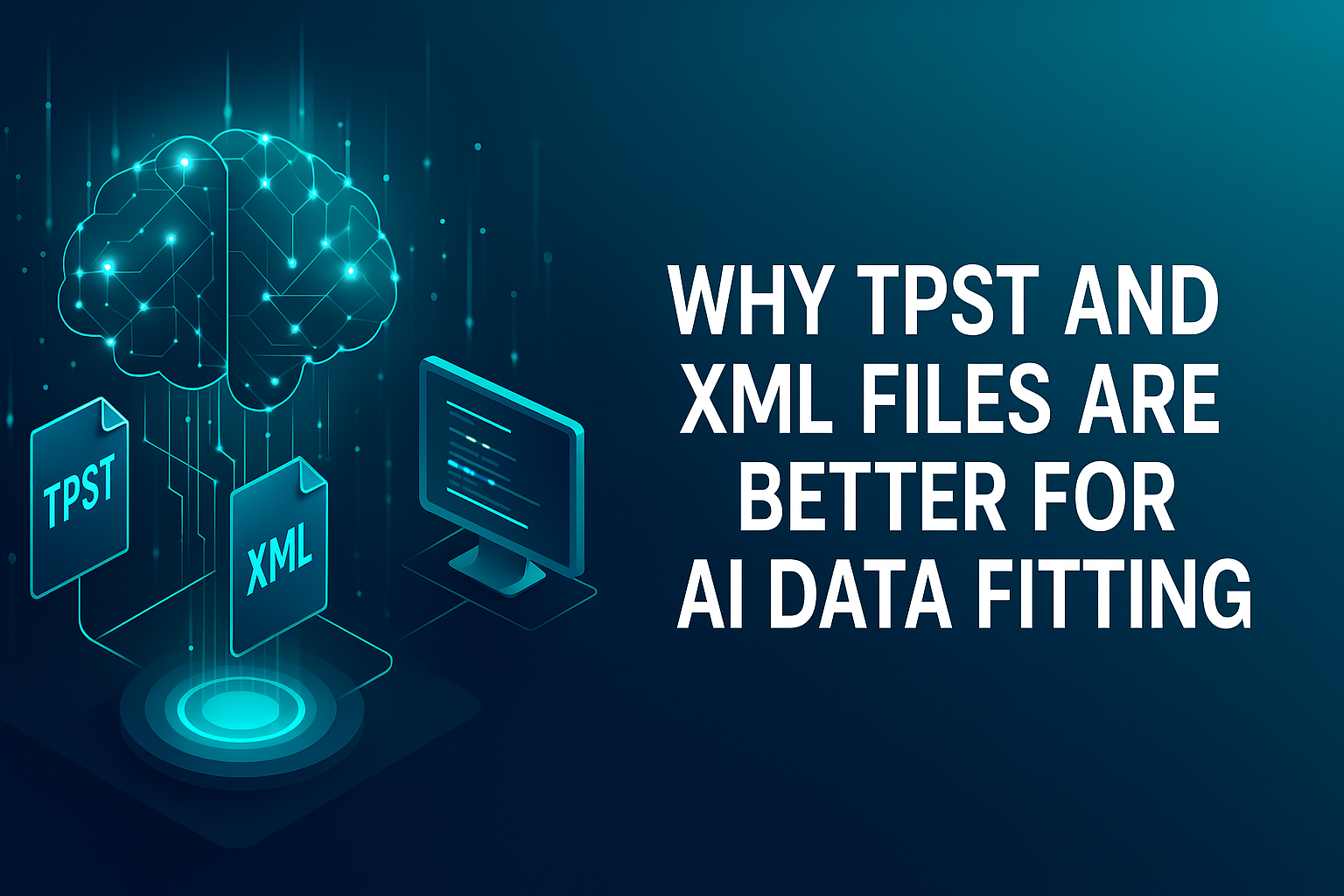 Why TPST and XML Files are Better for AI Data Fitting