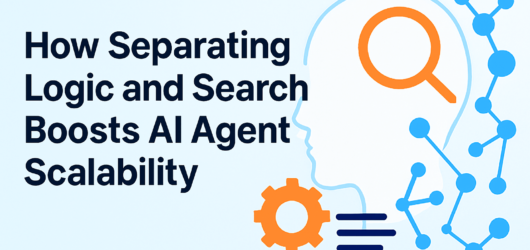 How Separating Logic and Search Boosts AI Agent Scalability