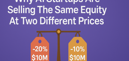 Why AI Startups Are Selling The Same Equity At Two Different Prices