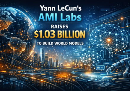Yann LeCun announcing $1.03B funding for AMI Labs world models AI research