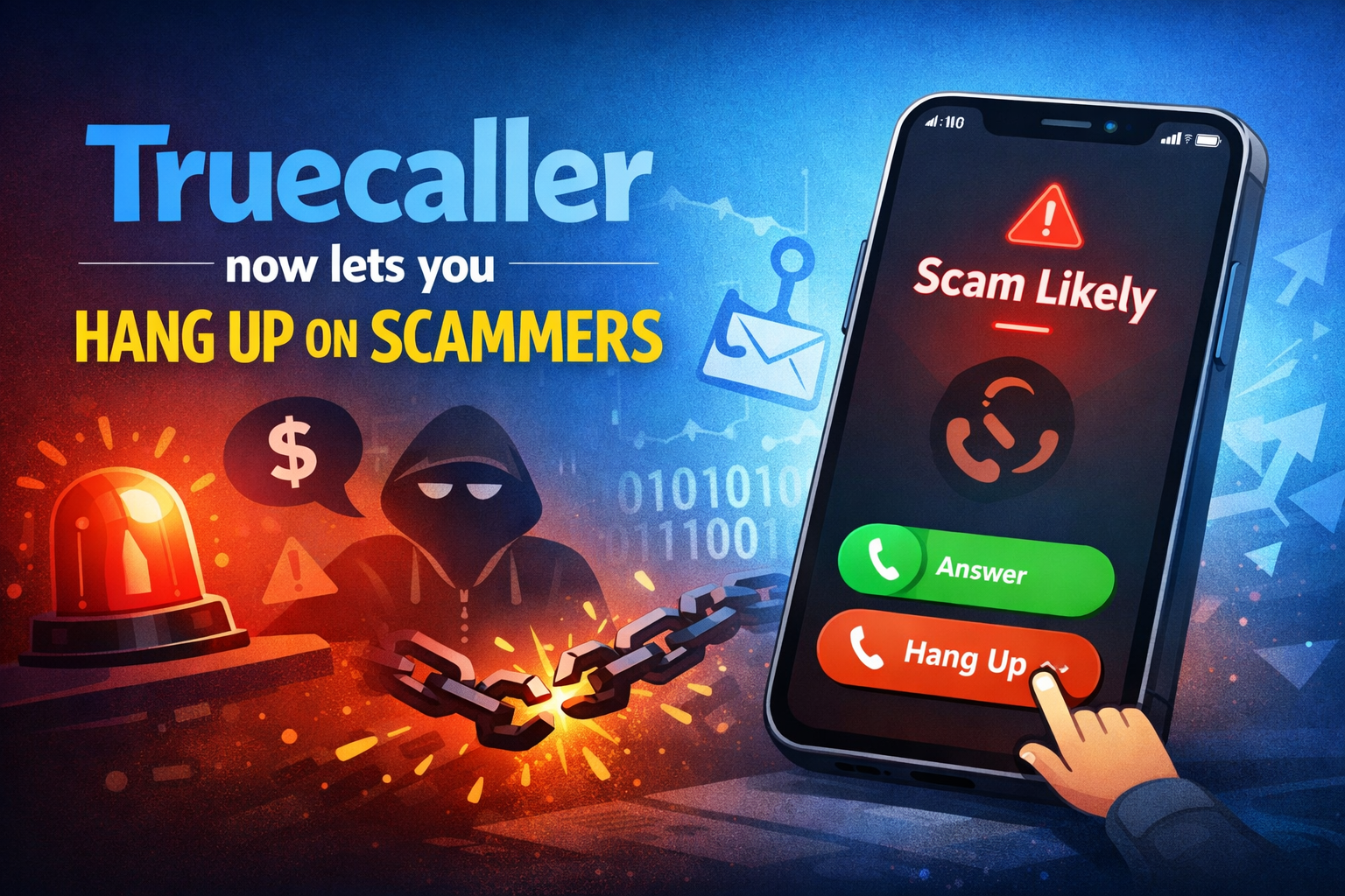 Truecaller now lets you hang up on scammers