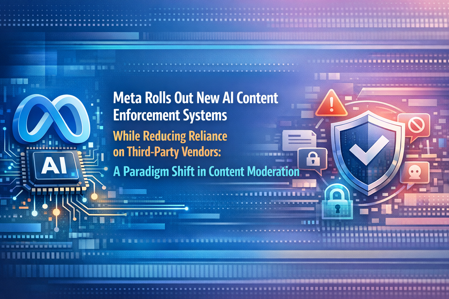 Meta Rolls Out New AI Content Enforcement Systems While Reducing Reliance on Third-Party Vendors: A Paradigm Shift in Content Moderation