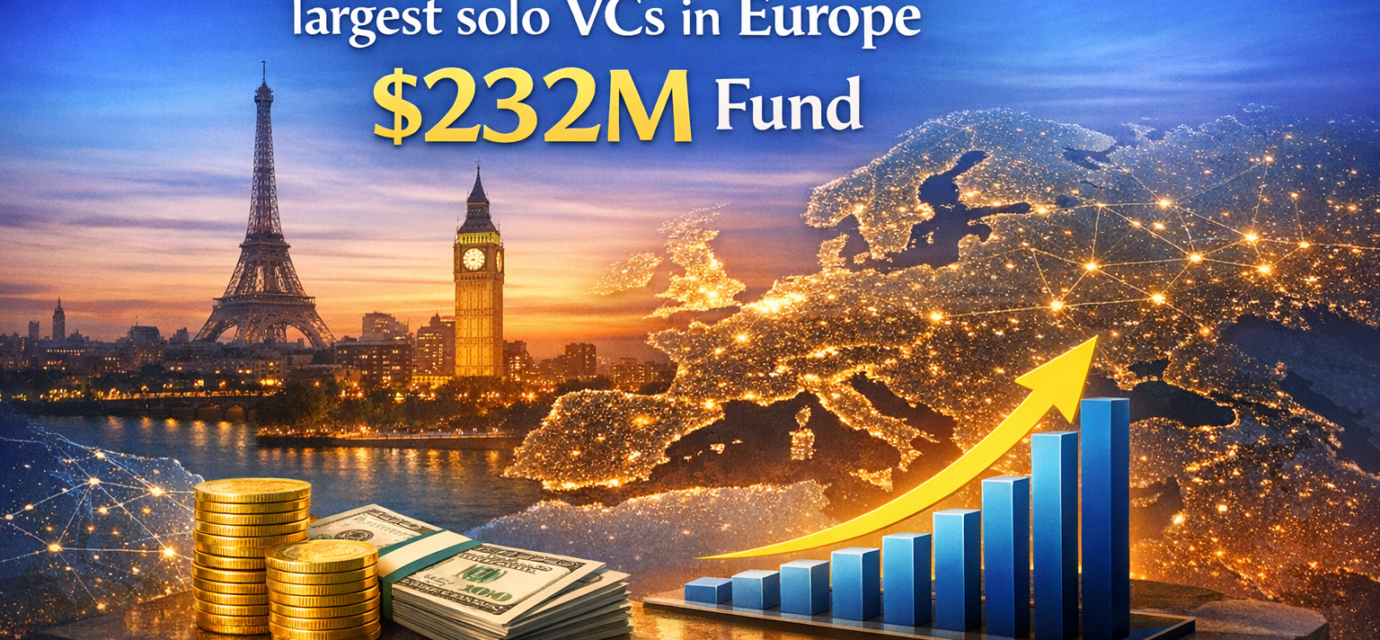 Air Street Capital $232M fund announcement with European VC landscape and deep tech startup icons
