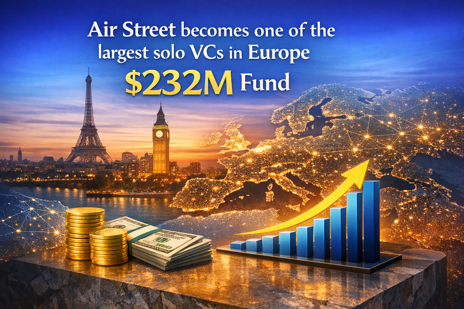 Air Street becomes one of the largest solo VCs in Europe with $232M fund