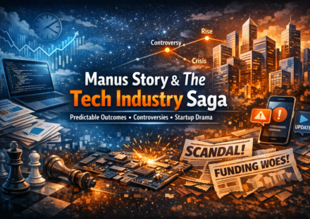 Timeline graphic of Manus story key events leading to predictable current realities unfolding