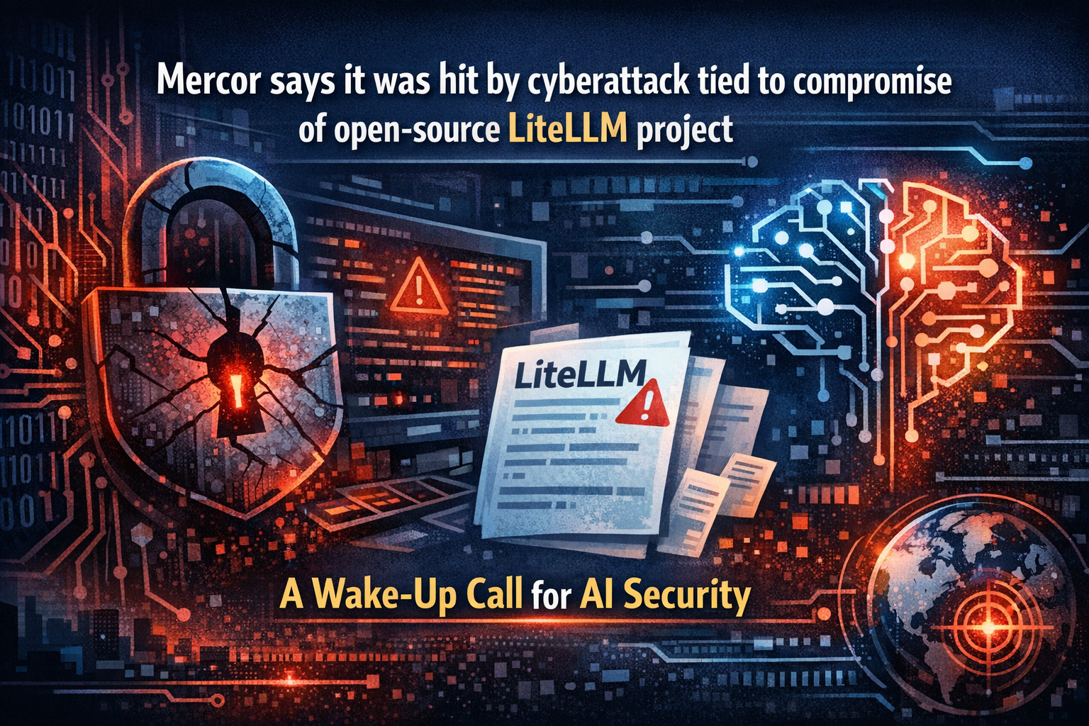 Mercor says it was hit by cyberattack tied to compromise of open-source LiteLLM project: A Wake-Up Call for AI Security