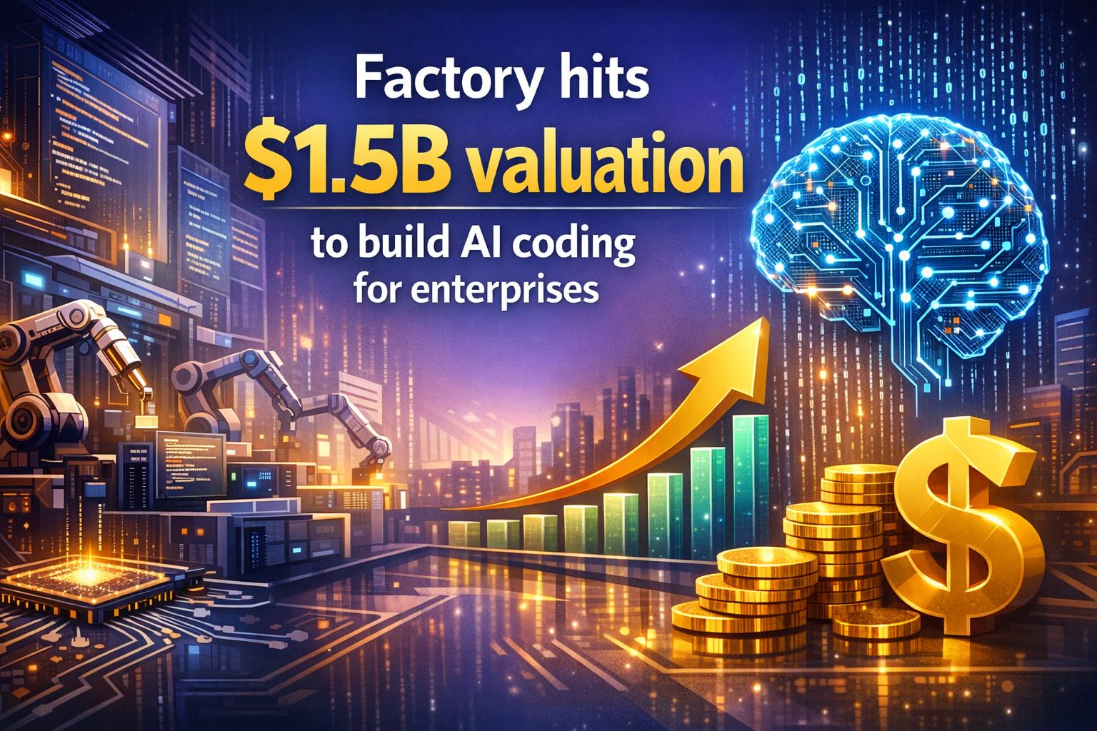 Factory hits $1.5B valuation to build AI coding for enterprises