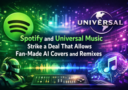 Spotify and Universal Music partnership for fan-made AI covers and remixes