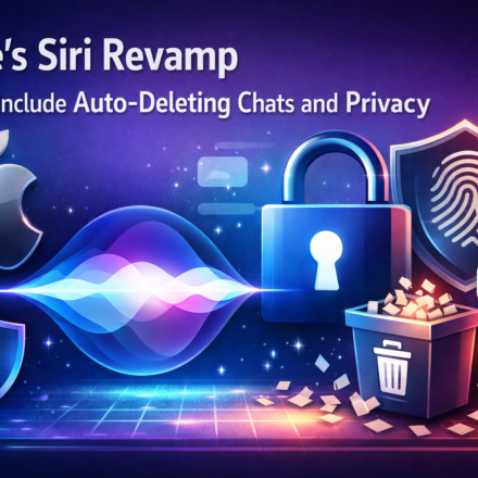 Apple Siri privacy revamp with auto-deleting chats on iPhone screen