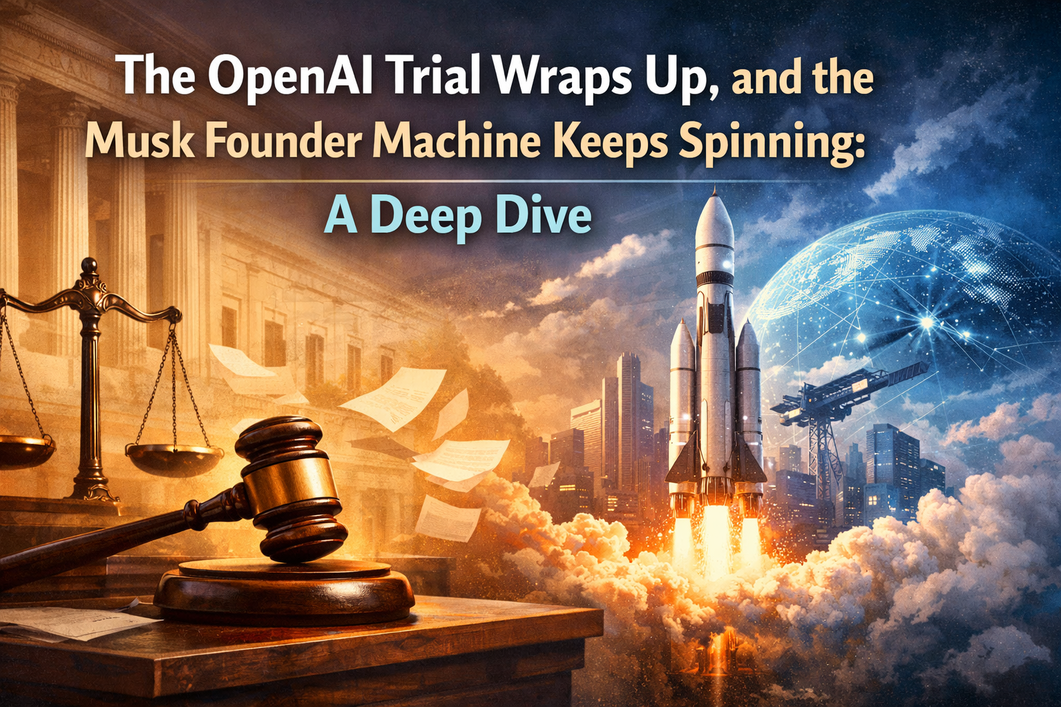 The OpenAI Trial Wraps Up, and the Musk Founder Machine Keeps Spinning: A Deep Dive