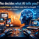Campbell Brown discussing AI future and content control in a tech interview setting